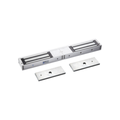 AccessPRO Chapa Magnética Doble para Aplicación en Puertas de Doble Hoja. 1200 lbs(x 2). LED MOD: MAG1200DLED