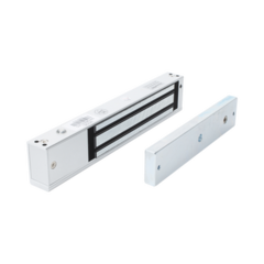 ACCESSPRO Chapa magnética 600 lbs con LED Ultra-brillante/ Libre de Magnetismo Residual / Sensor de estado de la placa MAG600NLED