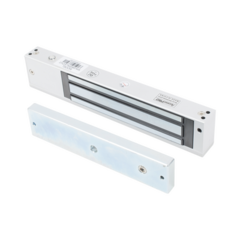 ACCESSPRO Chapa magnética 600 lbs con LED Ultra-brillante/ Libre de Magnetismo Residual / Sensor de estado de la placa MOD: MAG600NLEDV2