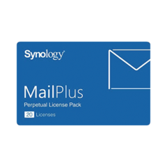 SYNOLOGY Licencia para 20 cuentas de correo electronico MOD: MAILPLUS20