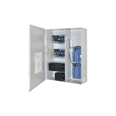 ALTRONIX Fuente de poder DUAL ALTRONIX de 12 Vcc @ 9.3 Amper, y 24 Vcc @ 9.6 Amper con 16 salidas, con capacidad de batería de respaldo, requiere batería, para aplicaciones de control de acceso, alarmas, CCTV, con voltaje de entrada en 120 Vca MOD: MAXIMAL75F