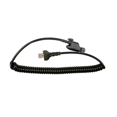 PRYME Cables de reemplazo para micrófonos SPM-1100 y 2100 p/ MOTOROLA GP300, P110, SP50, P1225,PRO-3150, EP-450 MOD: MC-2123