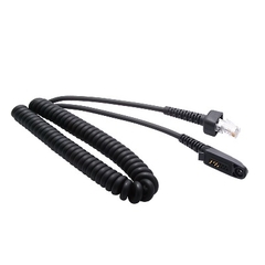 PRYME Reemplazo de cable para micrófono SPM100 y 2100. Para MOTOROLA PRO5150 Elite. MOD: MC-2143