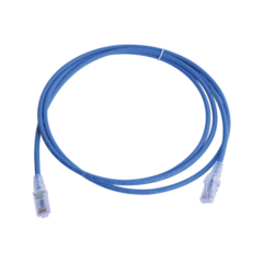 SIEMON Patch Cord MC6 Modular Cat6 UTP, CM/LS0H, 7ft, Color Azul, Versión Bulk (Sin Empaque Individual) MC6-07-06B