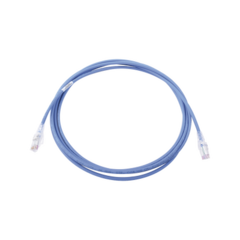 SIEMON Patch Cord MC6 Modular Cat6 UTP, CM/LS0H, 10ft, Color Azul MOD: MC6-10-06