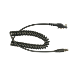 PRYME Cable resistente al fuego (UL-914), para auricular HDS-EMB con atenuación de ruido para radios Icom IC-F50/ 60/ 3161/ 4161/ 30GS/ 30GT/ 40GT/ 40GS/ 40G. MOD: MC-EM10