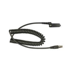 PRYME Cable para auricular HDS-EMB con atenuación de ruido para radios Kenwood series 80/ 90/ 140/ 180/ NX200/ 300/ 410 . Compatible con VOX de la serie 180 y NX200 MOD: MCEM-11