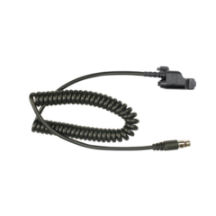 PRYME Cable resistente al fuego (UL-914), para auricular HDS-EMB con atenuación de ruido para radios Motorola XTS3000, ASTRO, HT-1000, MTX-8000/ 838/ 9000, GP-9000, XTS-5000, GP-1200. MOD: MCEM-23