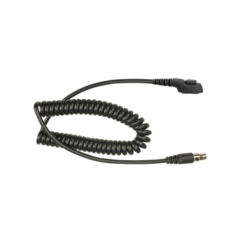 PRYME Cable para auricular HDS-EMB con atenuación de ruido para radios HYTERA PD-702/ PD-706/ PD-782/ PD-785/ PD-786/ PT-580. MOD: MCEM-55