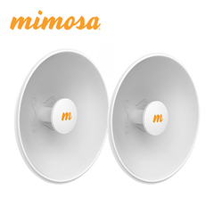 MIMOSA ANTENA DISH MODULAR TWIST MIMOSA N5-X25 429MM DIAMETRO GANANCIA DE 25DBI 4.9-6.4 GHZ PARA RADIOS C5X Y B5X (CONTIENE 2 ANTENAS) N5-X25