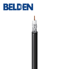 BELDEN CABLE COAXIAL BELDEN 1829AC 0101000 RG6 IDEAL PAR APLICACIONES DE CATV DBS OTA BLINDAJE AL 60% TRENZA ALUMINIO BOBINA 305 MTRS 1829AC 0101000