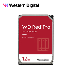 WESTERN DIGITAL DD DISCO DURO WD RED PRO 3.5 SATA 12TB CACHE 256MB 7200RMP ESPECIAL PARA ALMACENAMIENTO Y NAS HASTA 24 HABIAS WD121KFBX