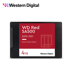 WESTERN DIGITAL SSD WESTERN DIGITAL SERIE RED WDS400T1R0A 4TB SATA III 6 GB/S FF 2.5” TBW 2500 WDS400T1R0A