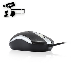 MARCAS VARIAS MOUSE NEGRO-PLATA