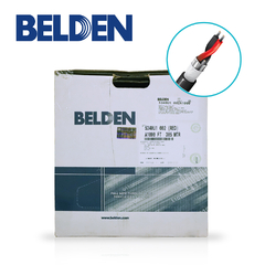 BELDEN CABLE PARA SEGURIDAD Y SONIDO BELDEN 5340U1 002A1000 FORRO PVC ROJO CMG FPL PLTC-ER 2C/18 2 CONDUCTORES CALIBRE 18 AWG USO SISTEMAS DE SEGURIDAD,INTERCOMUNICADOR,AUDIO/ALTAVOZ,CONTROLES DE ENERGIA LIMITADA PARA HAMBIENTES HUMEDOS 5340U1 002A1000