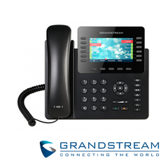 GRANDSTREAM Teléfono IP empresarial de 12 Líneas con 5 teclas de función y conferencia de 4 vías, PoE GXP2170