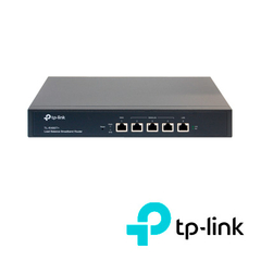 TP-LINK Router Balanceador de Carga Multi-Wan, 1 puerto LAN 10/100 Mbps, 1 puerto WAN 10/100 Mbps, 3 puertos Auto configurables LAN/WAN, Sesiones Concurrentes 30,000 para Negocios Pequeños y Medianos TL-R480T+