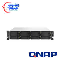 QNAP NAS QNAP TS-h1887XU-RP-E2334-16G 18 BAHIAS PROCESADOR INTEL XEON E-2334 16GB EN RAM 2 PUERTOS DE RED 2 (2,5G/1G/100M) + 2 PUERTOS 10GBASE-T TS-h1887XU-RP-E2334-16G