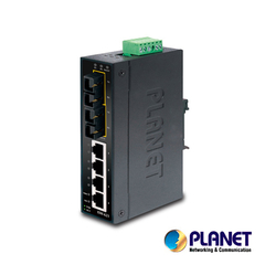 PLANET SWITCH INDUSTRIAL ADMINISTRABLE / PLANET ISW-621 / 4 PUERTOS RJ45 CON VELOCIDADES DE 10/100 Mbps / 2 PUERTOS FX 100/1000 Mbps / 0,89 Mpps/ 12 ~ 48V CC / 12W DE CONSUMO / MONTAJE EN PARED / RECINTO DE METAL ISW-621