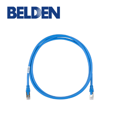 BELDEN PATCHCORD FTP CAT6 BLINDADO BELDEN C6F1106002 FORRO PVC AZUL CMR-RISER 4 PARES CALIBRE CONDUCTOR 23 AWG 100% COBRE USO INTERIOR PARTES RELACIONADAS: CONECTORES MODULARES CAT6 BLINDADO PATCH PANEL CAT6 BLINDADO LONGITUD 2 PIES 0.60 METROS C6F1106002