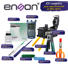 ENSON KIT COMPLETO KIT-TOOLS-FO ENSON DE PREPARACIÓN PARA CONECTORIZACIÓN DE FIBRA ÓPTICA KIT-TOOLS-FO