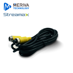 MERIVA TECHNOLOGY - STREAMAX CABLE TIPO DIN DE AVIACIÓN 6 PINES SERIE ECO PARA DVRS MÓVILES MERIVA TECHNOLOGY MBCEIP30 3 METROS MCBEIP30