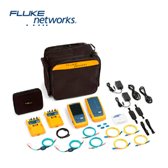 FLUKE NETWORKS Certificador CertiFiber® Pro Quad, para Fibra Óptica Multimodo 50µm y Monomodo, Con WiFi Integrado y Pantalla LCD de 5.7 in, Versión Internacional CFP2-100-Q INT