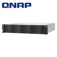 QNAP NAS QNAP TS-h1277AXU-RP-R7-32G-US 12 BAHIAS QTS HERO PROCESADOR AMD RYZEN 7 SERIE 7000 5.3 GHZ 32GB DE RAM PCI GEN5 X2 SLOTS 10GBASE-T + 2.5GBE RJ45 FUENTE REDUNDANTE DE 550W TS-h1277AXU-RP-R7-32G-US
