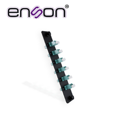 ENSON MINI PANEL DE FIBRA OPTICA ENSON ENS-PA6LCMM 6 CONECTORES LC TIPO MULTIMODO OM3 ENS-PA6LCMM