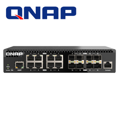 QNAP SWITCH QNAP QSW-M3216R-8S8T-US DE ALTA VELOCIDAD 16PTOS ADMINISTRABLE 8PTOS SFP 10GBE Y 8X 10GBE BASE-T RJ45 QSW-M3216R-8S8T-US