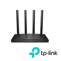 TP-LINK Router inalámbrico AC Wave 2 1900 doble banda 1 puerto WAN 10/100/1000 Mbps y 4 puertos LAN 10/100/1000 Mbps, MIMO 3X3, Beamforming ARCHER C80