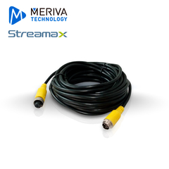 MERIVA TECHNOLOGY - STREAMAX CABLE TIPO DIN DE AVIACIÓN 6 PINES SERIE ECO PARA DVRS MÓVILES MERIVA TECHNOLOGY 7 METROS MCBEIP70