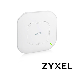 ZYXEL ACCESS POINT ZYXEL NWA210AX INTERIOR 1 PUERTO LAN RJ45 10/100/1000 MBPS 1 PUERTO LAN 10/100/1000/2500 MBPS MU-MIMO 4X4 + 2X2 2.4GHz 575MBPS 5GHz 2400MBPS WIFI 6 802.11AX ADMINISTRABLE CON NEBULA ALIMENTACIÓN 12VCD 2A/POE AT (INYECTOR POE NO INCLUIDO) NWA210AX