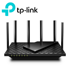 TP-LINK Router de juegos de banda triple AC5400 MU-MIMO 1 puerto WAN 10/100/1000 Mbps y 8 puertos LAN 10/100/1000 Mbps, 2 puerto USB 3.0 y 8 antenas. ARCHER AX73