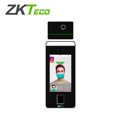 ZKTECO Terminal de reconocimiento Facial, Palma, Huella Digital y temperatura de alta velocidad SPEEDFACE V5L[TI]