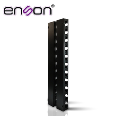 ENSON ORGANIZADOR VERTICAL ENSON ENS-VM25U PARA RACK DE 25UR CON VENTANAS DE ACCESO DE CABLEADO FABRICADO EN METAL TAPA REMOVIBLE PARA MEJOR ACCESO ENS-VM25U