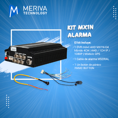 MERIVA TECHNOLOGY - STREAMAX KIT MX1N ALARMA