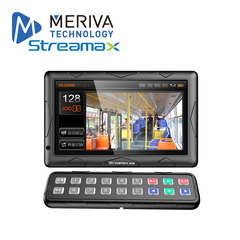 MERIVA TECHNOLOGY - STREAMAX PANTALLA INTERACTIVA DE 10.1 PARA MDVRS MERIVA STREAMAX / RESOLUCION 1024x600 / COMPATIBLE CON LOS MDVRS DE SERIES MX3N, MX5N Y MX7N CP5