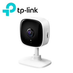 TP-LINK Cámara IP Wi-Fi para hogar, 3 megapixel, audio doble vía, visión nocturna, notificación Push, acepta memoria Micro SD de para grabación. TAPO C110