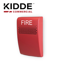 KIDDE SIRENA DE PARED COMPACTA, MARCA KIDDE. MODELO EG1ARF, COMPATIBLE CON LOS PANELES VS1 Y VS4 EG1ARF