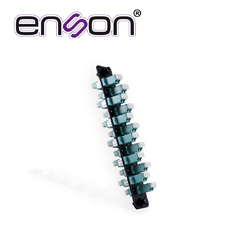 ENSON MINI PANEL DE FIBRA OPTICA ENSON ENS-PA12LCMM 12 CONECTORES LC TIPO MULTIMODO OM3_x000D_ ENS-PA12LCMM