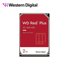 WESTERN DIGITAL DD DISCO DURO WD RED PLUS 3.5 SATA 2TB CACHE 64MB 5400RMP ESPECIAL PARA ALMACENAMIENTO Y NAS WD20EFPX