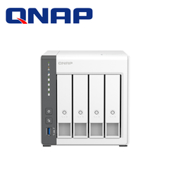 QNAP NAS QNAP TS-433-4G-US TIPO TORRE / 4 BAHIAS / 4GB DE RAM / PROCESADOR ARM CORTEX / PUERTO LAN 2.5GBE / 2 PUERTOS USB 2.0 + 1 PUERTO 3.2 GEN 1 TS-433-4G-US
