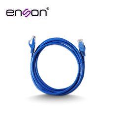 ENSON PATCHCORD UTP CAT6A ENSON P6A009 FORRO PVC AZUL 4 PARES CALIBRE CONDUCTOR 26 AWG USO INTERIOR LONGITUD 3 PIES 90 CENTIMETROS P6A009L