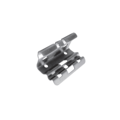CHAROFIL Mini clip automático, para unir tramos de charola, con acabado Electro Zinc MOD: MG-67-112EZ