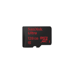 SANDISK Memoria Micro SD de 128 GB / Clase 10 / 80 MB/s / Recomendado para CCTV MOD: MICROSDHC128ULT