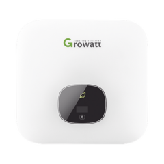 GROWATT Inversor para Interconexión a CFE de 5 kW con Salida de 220 Vca, Módulo Wifi Incluido MIN5000TLX2
