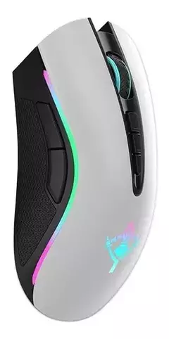 Mouse Gamer Yeyian Gram 2000 Rgb Alambrico 6400dpi Blanco YMG-24111B on internet