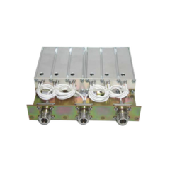SINCLAIR Duplexer Móvil para 148-160 MHz, 6 Cavidades, 4.5 a 10 MHz de Sep., 50 Watt, Conectores N Hembras, . MOD: MR256N-2