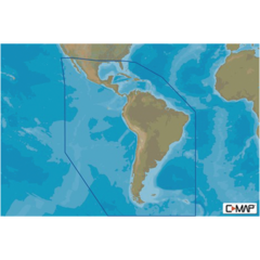 C-MAP MAX-N+ mapas del caribe, centro y Sudamérica M-SA-Y038-MS
